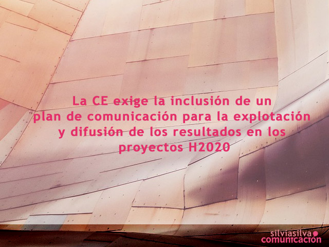 Ejemplos de comunicación en proyectos H2020