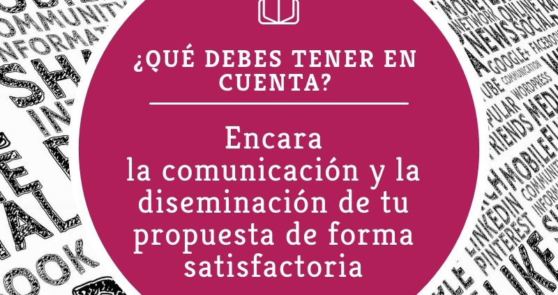 comunicación y diseminación propuesta I+D